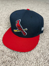 Load image into Gallery viewer, St Louis Cardinals Hat 7 3/4 Fitted New Era Baseball
