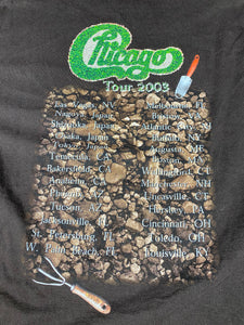 Chicago Band T Shirt Medium Vintage Rock Music 2000s