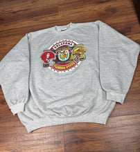 Load image into Gallery viewer, Oklahoma Sooners Sweatshirt XL Vintage Crewneck Orange Bowl College
