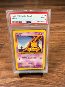 Abra Base Set PSA 9 Vintage Pokemon Card TCG