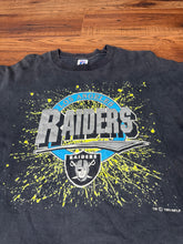 Load image into Gallery viewer, Raiders T Shirt XL Vintage Los Angeles Las Vegas Football
