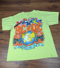 Load image into Gallery viewer, ACDC T Shirt Large Music Rock Band
