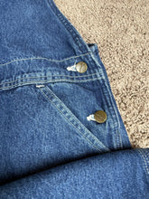 Load image into Gallery viewer, Carhartt Overalls 44x30 Men’s Denim Workwear

