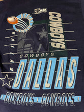 Load image into Gallery viewer, Dallas Cowboys T Shirt Large XL Vintage Salem Sportswear Football 90s
