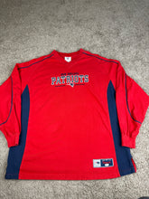 Load image into Gallery viewer, New England Patriots Shirt XL Vintage 2000s Football Long Sleeve Red
