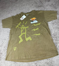 Load image into Gallery viewer, Vintage Nature T Shirt XL Saber Tooth Tiger USA Postage Stamp New With Tags
