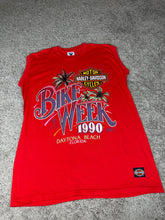 Load image into Gallery viewer, Harley Davidson T Shirt Large XL Tank Top Motorcycles Bike Week 1990 Florida
