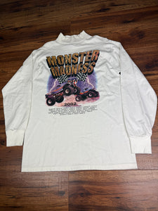 Monster Truck T Shirt Medium Large Vintage 2000s Longsleeve