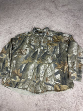 Load image into Gallery viewer, Camo Button Up Shirt 2XL Outfitters Ridge Hunting Outdoors Collared

