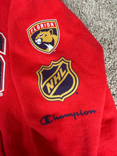 Load image into Gallery viewer, Florida Panthers Sweatshirt Medium Champion Reverse Weave Hoodie Hockey
