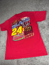 Load image into Gallery viewer, NASCAR T Shirt Medium Large Vintage Racing Jeff Gordon 2000s
