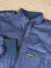 Load image into Gallery viewer, Members Only Jacket Small Vintage Coat 90s Navy Blue Essential

