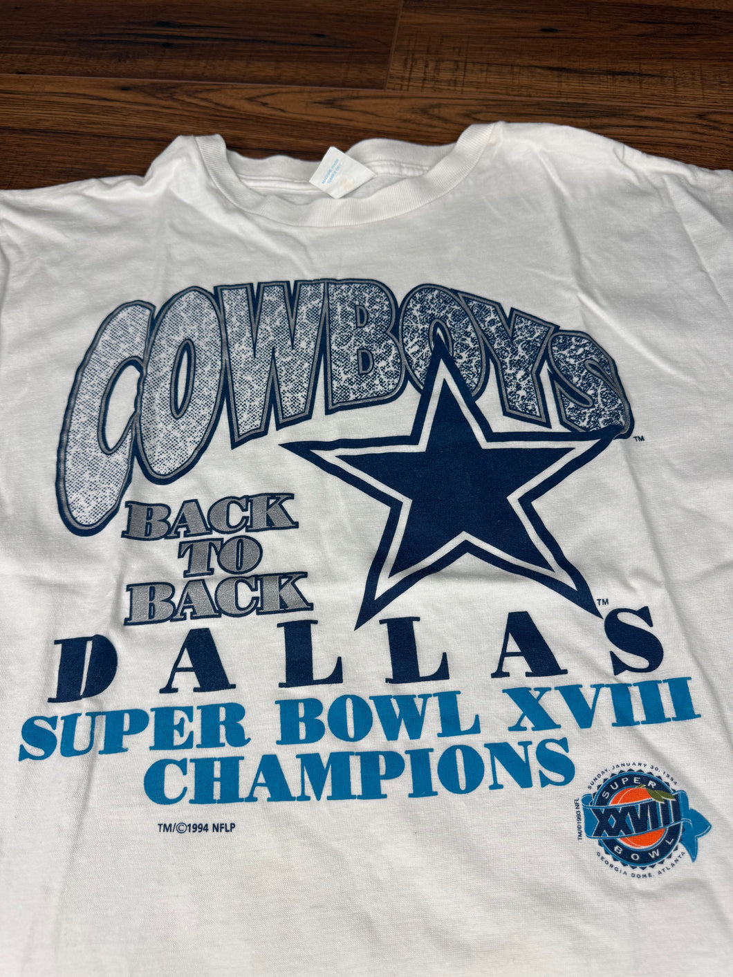 Dallas Cowboys T Shirt XL Vintage Football 90s
