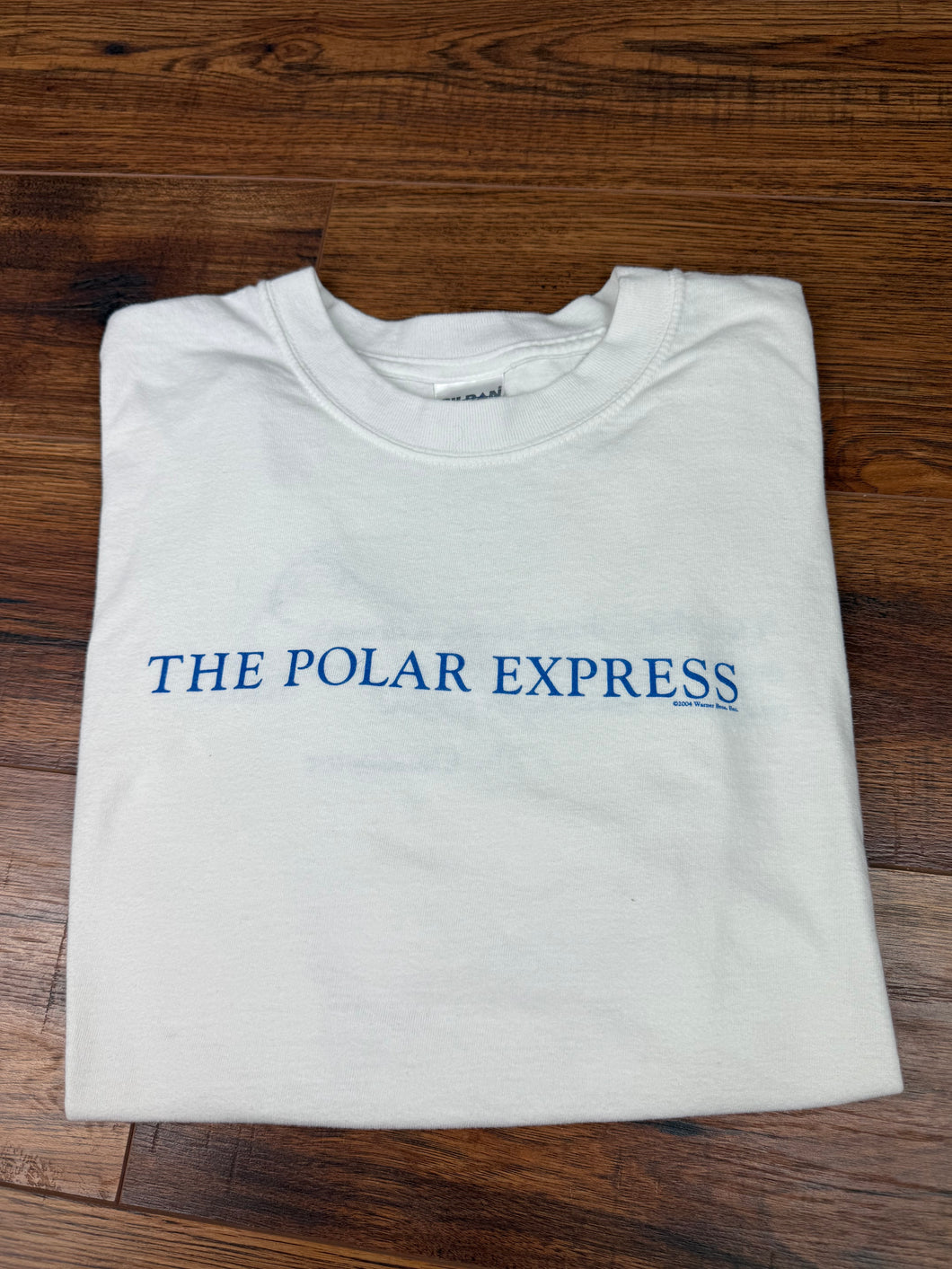 The Polar Express T Shirt Large Vintage Movie Christmas