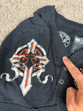 Load image into Gallery viewer, Affliction T Shirt Medium Large Y2K Streetwear Cross
