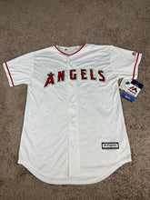 Load image into Gallery viewer, Los Angeles Angels Jersey YOUTH LARGE Men’s Small Mike Trout New NWT Majestic
