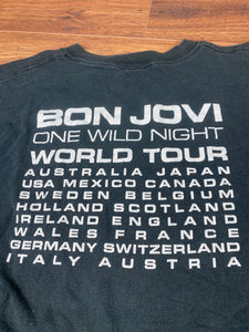 Bon Jovi T Shirt XL Vintage 2000s Rock Music