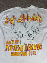 Load image into Gallery viewer, Def Leppard T Shirt Small Medium Rock Music Tour
