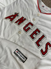 Load image into Gallery viewer, Los Angeles Angels Jersey YOUTH LARGE Men’s Small Mike Trout New NWT Majestic
