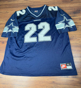 Dallas Cowboys Jersey XL Vintage Emmitt Smith Nike Football 90s