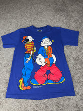 Load image into Gallery viewer, Popeye T Shirt Medium Vintage Cartoons 90s
