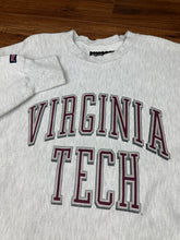 Load image into Gallery viewer, Virginia Tech Sweatshirt Medium Large Vintage Reverse Weave Crewneck Jansport
