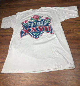 Super Bowl T Shirt Vintage Football Cowboys Bills