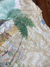 Load image into Gallery viewer, Nature T Shirt XL Vintage Liquid Blue Tie Dye
