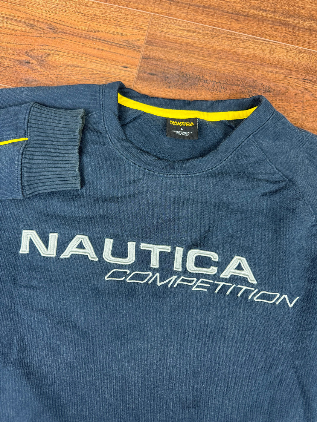 Nautica Competition Sweatshirt Large Vintage Crewneck