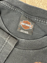 Load image into Gallery viewer, Harley Davidson T Shirt Large Biker Motorcycles Eagle Barcelona Spain
