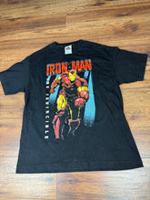 Load image into Gallery viewer, Iron Man T Shirt Large Vintage Marvel Y2K 2000s
