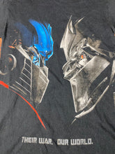 Load image into Gallery viewer, Transformers T Shirt Small Vintage Movie 2000s
