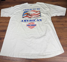 Load image into Gallery viewer, Harley Davidson T Shirt 3XL Vintage 2000s USA Eagle
