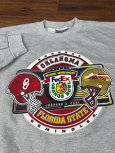 Load image into Gallery viewer, Oklahoma Sooners Sweatshirt XL Vintage Crewneck Orange Bowl College
