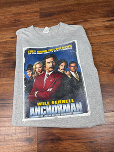 Anchorman T Shirt Large Movie Will Ferrell 2009