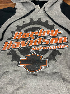 Harley Davidson Sweatshirt Small Motorcycle Hoodie