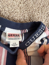 Load image into Gallery viewer, Guess T Shirt Large Color Block Striped
