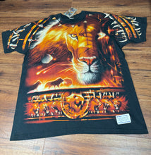 Load image into Gallery viewer, Liquid Blue T Shirt XL Vintage Lion All Over Print New With Tags

