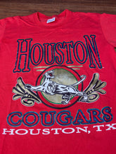 Load image into Gallery viewer, Houston Cougars T Shirt Large Vintage University College Texas
