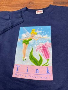 Disney Sweatshirt 2XL Vintage Tinker Bell Crewneck