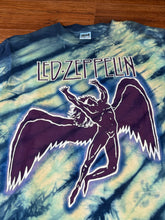 Load image into Gallery viewer, Led Zeppelin T Shirt Medium Vintage Rock Music Band Tie Dye 80s
