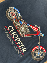 Load image into Gallery viewer, Motorcycle T Shirt Large Vintage Biker USA American Chopper
