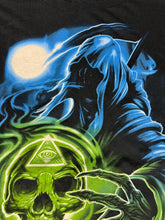 Load image into Gallery viewer, Halloween T Shirt 2XL Grim Reaper Skull
