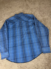 Load image into Gallery viewer, Wrangler Button Down Shirt Large XL Vintage 2000s Western Cowboy
