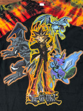 Load image into Gallery viewer, Yugioh T Shirt Small Medium Vintage Anime TCG Tie Dye YOUTH XL
