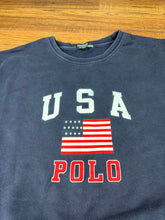 Load image into Gallery viewer, Polo Sweatshirt XL 2XL Vintage Ralph Lauren Crewneck USA
