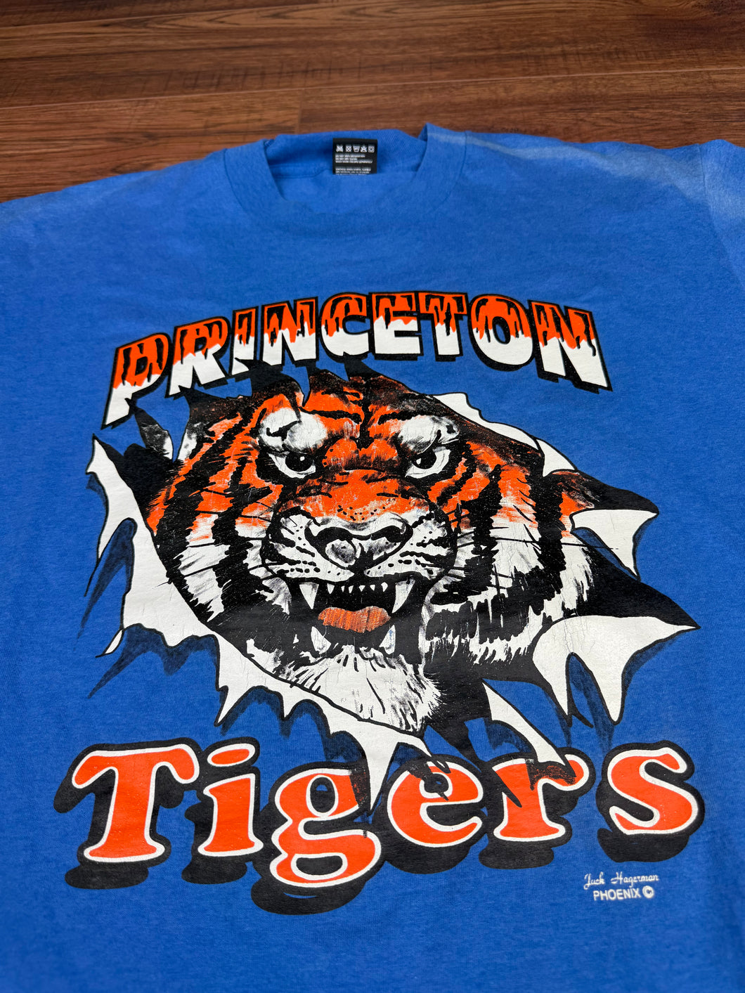 Princeton Tigers T Shirt XL Vintage College