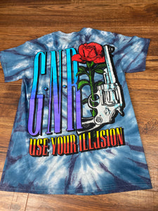 Guns N Roses T Shirt Small Rock Music Tie Dye