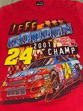 Load image into Gallery viewer, NASCAR T Shirt Medium Large Vintage Racing Jeff Gordon 2000s
