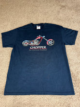 Load image into Gallery viewer, Motorcycle T Shirt Large Vintage Biker USA American Chopper
